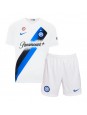 Inter Milan Benjamin Pavard #28 Venkovní dres pro děti 2023-24 Krátký Rukáv (+ trenýrky)